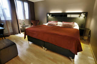 Scandic Uplandia, suite, bedroom